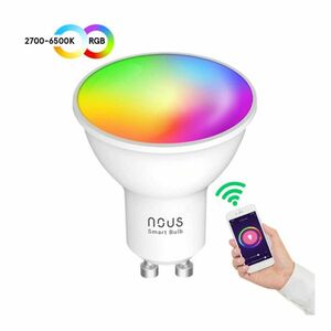 Nous Smart WiFi žiarovka RGB GU10 P8 kép