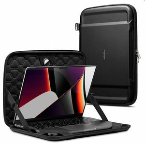 Puzdro Spigen Rugged Armor Pro pre MacBook Pro 14" 2021, čierne kép