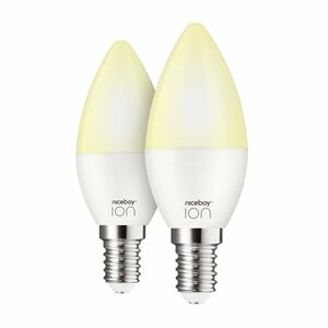 Set LED smart žiaroviek Niceboy ION SmartBulb Ambient E14 Set (2 ks) kép