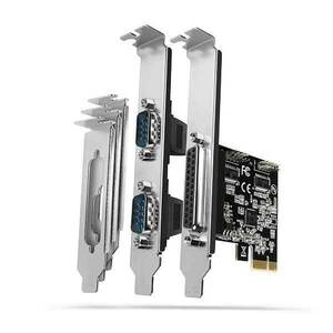 AXAGON PCEA-PSN PCI-Express adaptér čip ASIX AX99100 1x paralelný + 2x sériový port + LP - PC kép