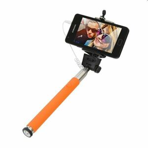 Omega Monopod Selfie tyč, oranžová kép