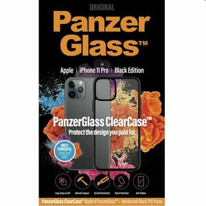 Zadný kryt PanzerGlass ClearCase pre Apple iPhone 11 Pro, čierna kép