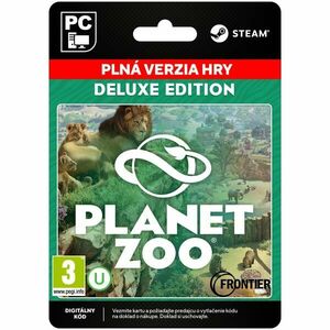 Planet Zoo (Deluxe Edition) [Steam] - PC kép