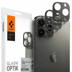 Spigen ochranné sklo na fotoaparát pre iPhone 13 Pro, 13 Pro Max, grafitová kép