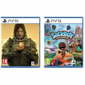 Death Stranding CZ (Director’s Cut) + Sackboy: A Big Adventure CZ; - PS5 kép