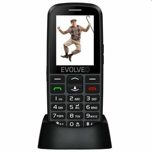 Evolveo EasyPhone EG, nabíjací stojan, čierny kép