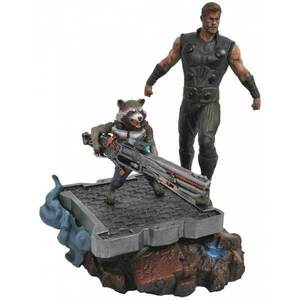 Socha Marvel Premier Avengers 3 Thor & Rocket Statue kép