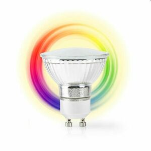 Smart RGB LED žiarovka Nedis 5W GU10 330lm kép