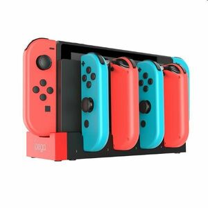 Nabíjacia stanica iPega 9186 pre Nintendo Switch Joy-con, čierna kép