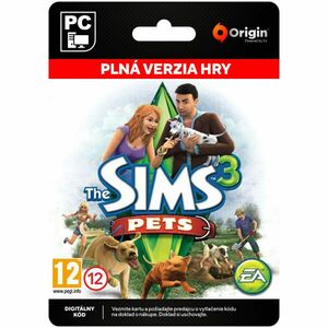 The Sims 3: Domáci maznáčikovia CZ [Origin] - PC kép