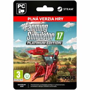 Farming Simulator 17 (Platinum Edition - Expansion) [Steam] - PC kép