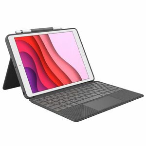 Logitech COMBO TOUCH pre iPad (7., 8. a 9. gen.) UK, grafitový kép