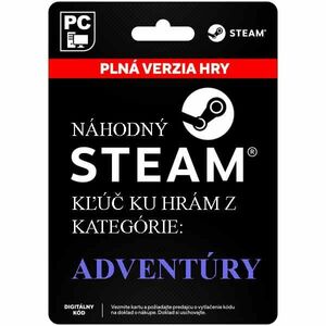 Náhodný Steam kľúč na dobrodružne hry [Steam] - PC kép