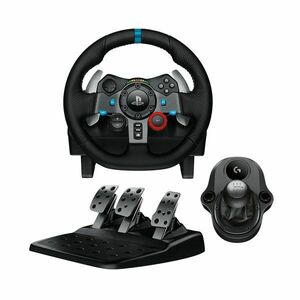 Logitech G29 Driving Force Racing Wheel + Logitech Driving Force Shifter kép