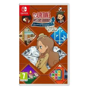 Layton’s Myster Journey: Katrielle and the Millionaires’ Conspiracy (Deluxe Edition) - Switch kép