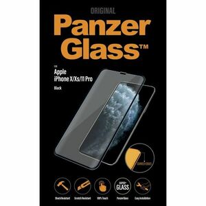 Ochranné temperované sklo PanzerGlass Case Friendly pre Apple iPhone 11 Pro, Xs, X, čierna kép