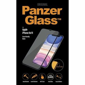 Ochranné temperované sklo PanzerGlass Case Friendly pre Apple iPhone 11, XR, čierna kép