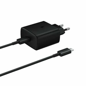 Rýchlonabíjačka Samsung 45 W s USB-C káblom, čierna kép