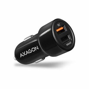 Autonabíjačka AXAGON PWC-QC5 QuickCharge 3, 0 - 31 W, čierna kép