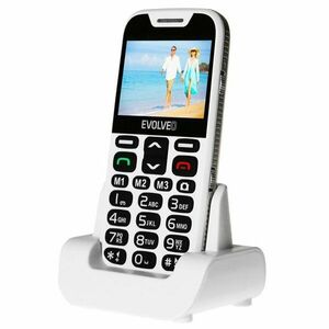 Evolveo EasyPhone XD, biela, nabíjací stojan - SK distribúcia kép