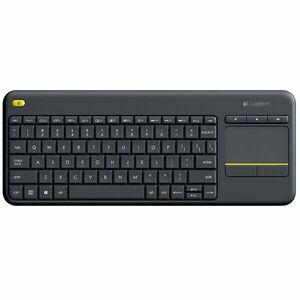 Logitech K400 Plus bezdrôtová Touch klávesnica, CZ, čierna kép