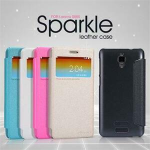 Puzdro Nillkin Sparkle S-View pre Lenovo S586, Black kép