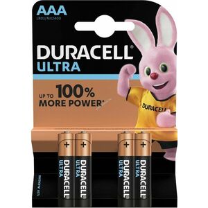 Duracell elem Ultra Power MX2400 AAA Micro 4db/csom. - A készlet erejéig! kép