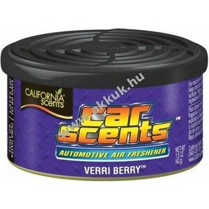 California Scents VERRI BERRY autóillatosító konzerv kép