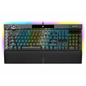 Corsair K100 RGB Gamer billentyűzet - OPX Optikai-mechanikus kapcsolók (CH-912A01A-NA) kép