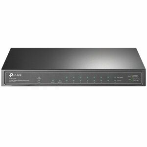 TP-LINK 9 portos Fémházas Asztali Switch (TL-SG1210P) kép