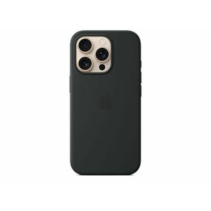 Apple iPhone 16 Pro Accessory (MYYJ3ZM/A) Silicone Case with MagSafe - Black kép