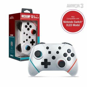 ARMOR3 NUCHAMP Nintendo Switch Kiegészítő Vezeték nélküli kontroller (M07467-WH) Fehér kép