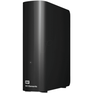 WESTERN DIGITAL Elements Desktop 3.5 USB HDD 6TB (WDBWLG0060HBK-EESN) kép