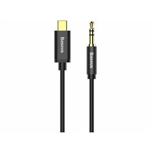 Baseus Yiven M01 USB Type-C to 3.5mm Audio 1.2m kábel (CAM01-01) fekete kép