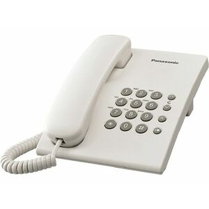 Panasonic KX-TS500HGW vezetékes telefon, fehér kép