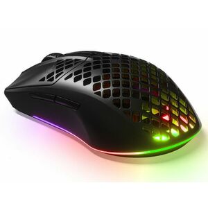 SteelSeries Aerox 3 2022 Optikai Vezeték Nélküli Gaming Egér (62612) Fekete kép