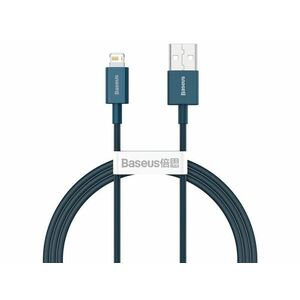 Baseus Superior Series USB to iPhone 1m gyorstöltő adatkábel (CALYS-A03) kék kép