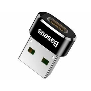 Baseus USB Type-C to USB Type-A átalakító (CAAOTG-01) fekete kép