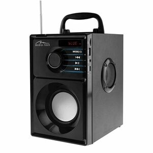 MEDIA-TECH MT3179 Bluetooth Hangszóró BOOMBOX SILVER kép