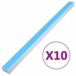 vidaXL öntapadós PVC kábelcsatorna 100 x 40 mm 10 m kép