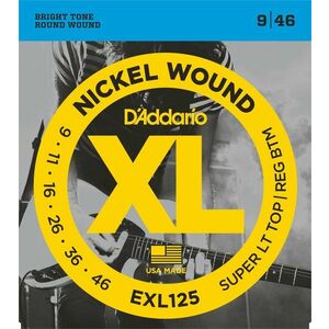 D'Addario EXL125 Elektromos gitárhúrok kép