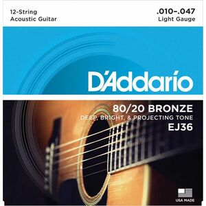 D'Addario EJ36 Akusztikus gitárhúrok kép