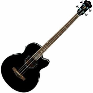 Ibanez AEB8E-BK Black Akusztikus basszusgitár kép