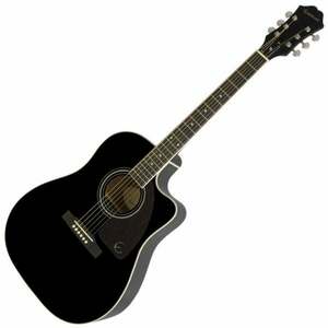 Epiphone J-45 EC Studio Ebony Elektroakusztikus gitár kép