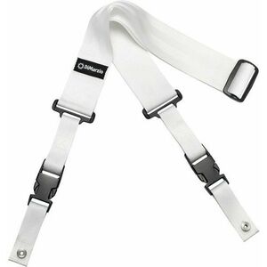 DiMarzio DD2200 Clip Lock Textil gitár heveder White kép