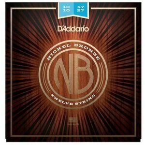 D'Addario NB1047-12 Akusztikus gitárhúrok kép