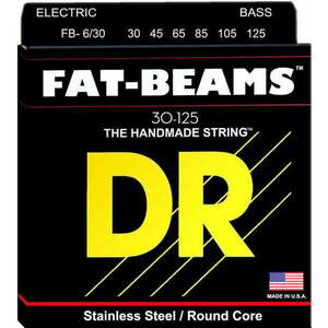 DR Strings Fat Beams FB6-30 Basszusgitár húr kép