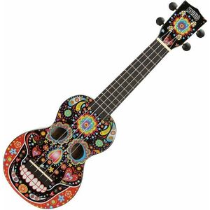 Mahalo MA1SK BK Skull Black Szoprán ukulele kép