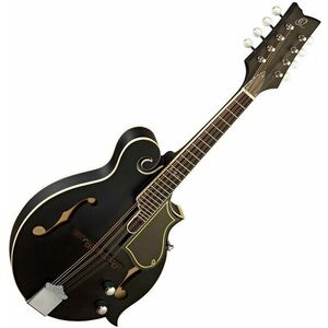 Ortega RMFE40SBK Satin Black Mandolin kép