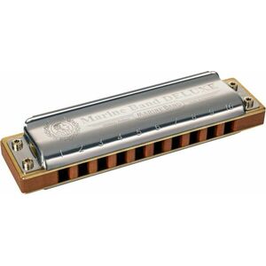 Hohner Marine Band Deluxe C-major Diatonikus szájharmonika kép